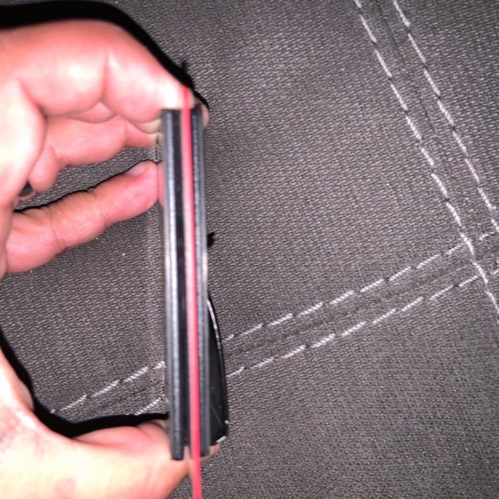 Card holder with money clip